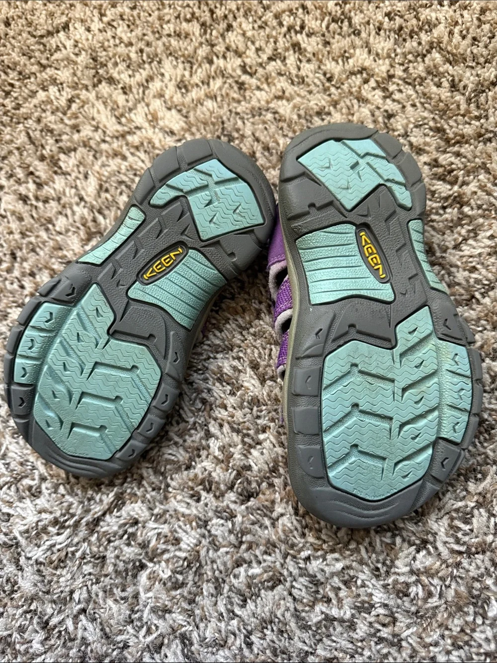Keen Kids Purple and Gray Closed-Toe Sport Sandals